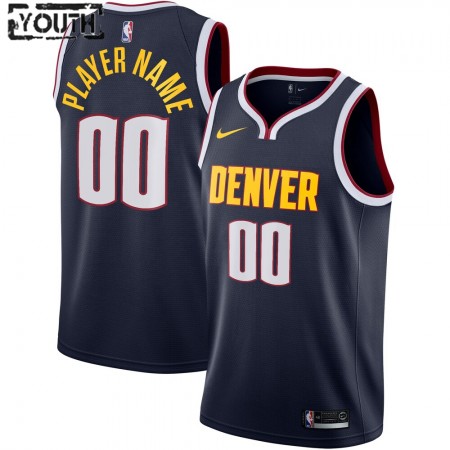 NBA Børn Trøje Denver Nuggets Custom 2020-21 Nike Icon Edition Swingman